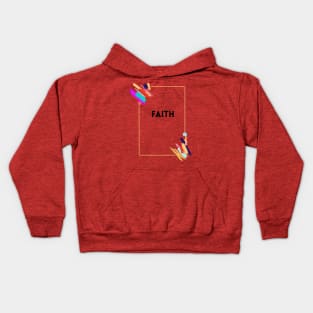 faith designs Kids Hoodie